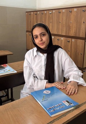 فیلم قبولی تیزهوشان نهم؛ فاطمه حرمتی از تهران