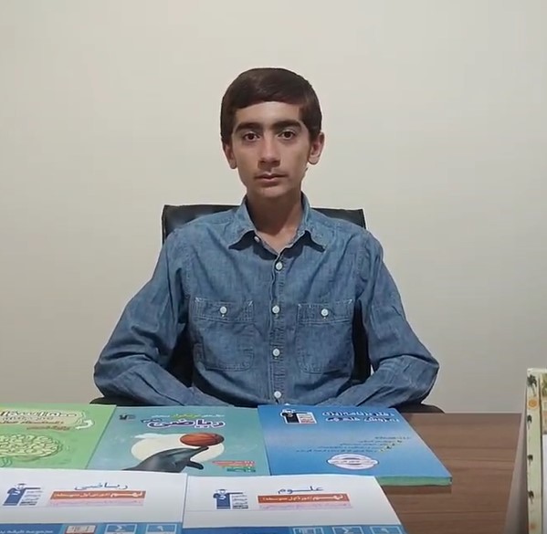 فیلم گفتگو با قبولی تیزهوشان:محمدحسام زارع ؛دهم تجربی از دهگلان