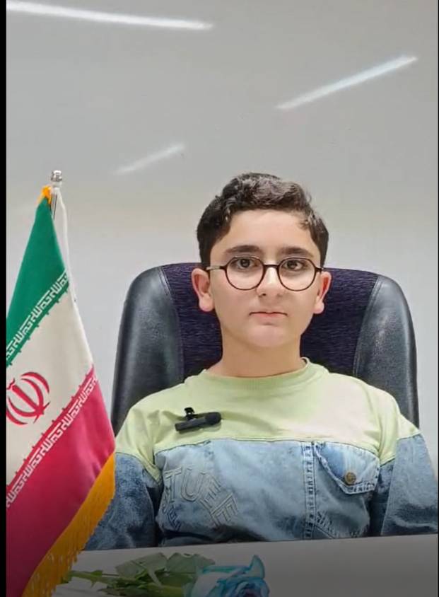 فیلم قبولی آزمون تیزهوشان آرش مینایی از کرمانشاه
