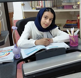 برنامه‌ریزی منظم و تحلیل دقیق آزمون، رمز موفقیت ساینا رجبی