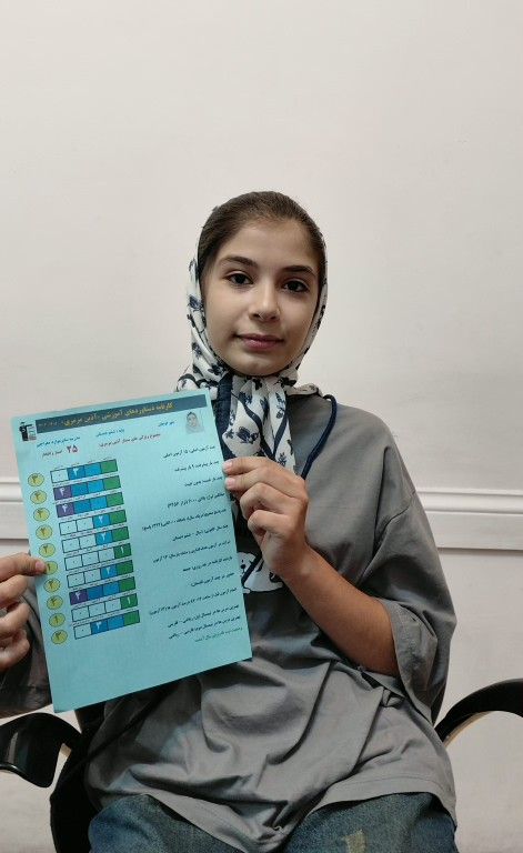 گفتگو با آذین مرمری؛ قبولی تیزهوشان1405