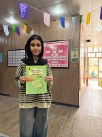 گفتگو با یکتا رسولی منش قبولی تیزهوشان پایه نهم از بوشهر