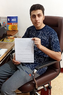 گفت و گو با معین مرادی پایه یازدهم تجربی قهرمان پیشرفت از نقده