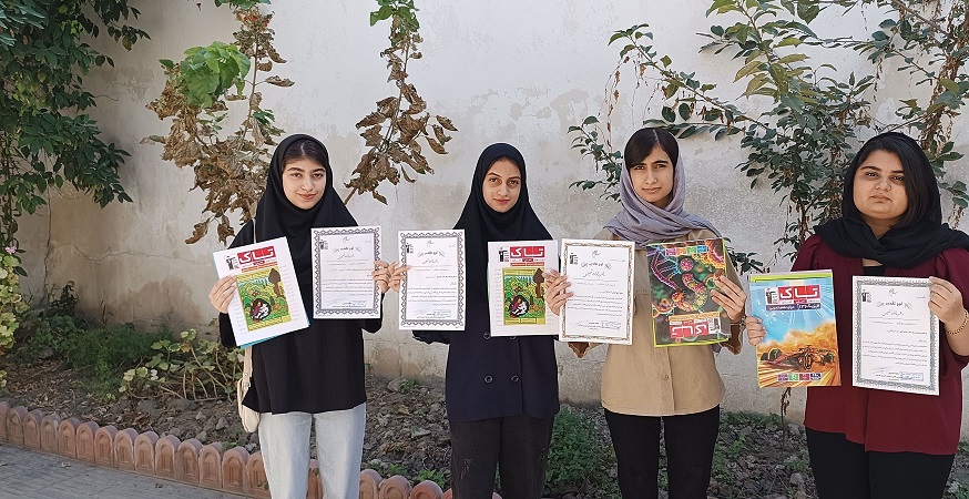 گفتگو باکوثر حیدری 11انسانی  قهرمان آزمونهای مهر و آبان