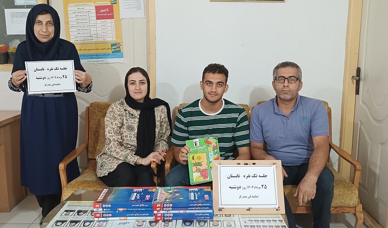 گفتگو با ارمیا شهاب نوکنده ی11 انسانی  قهرمان پاییز