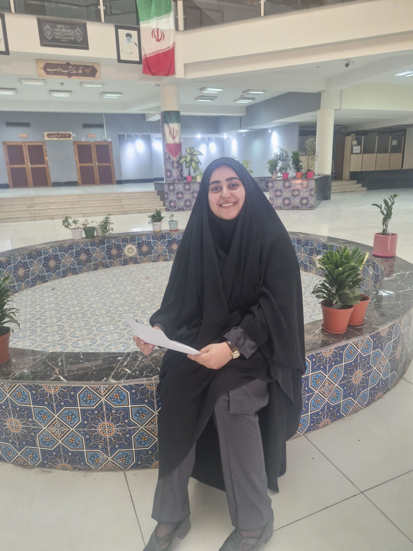 گفتگو با ساجده خنفری خلیفه زاده قبولی فرهنگیان از اهواز