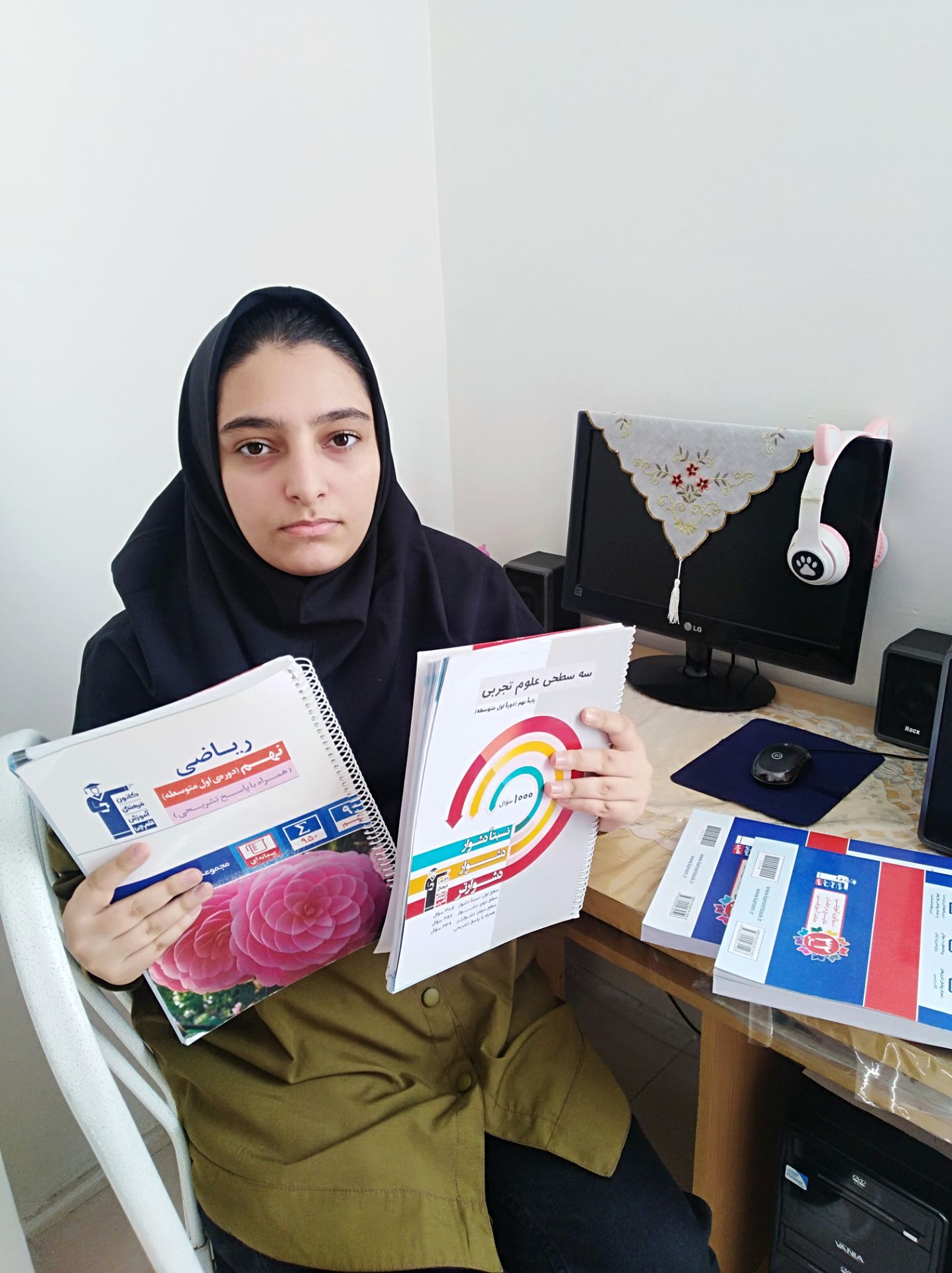 گفتگو با ریحانه نریمانی ؛ پذیرفته شده  در آزمون تیزهوشان