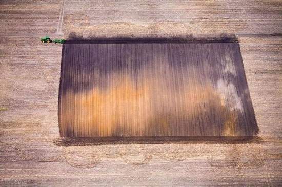 تصاویر هوایی دیدنی از مزارع کشاورزی ,مزارع کشاورزی,تصاویر هوایی,عکس های طبیعت