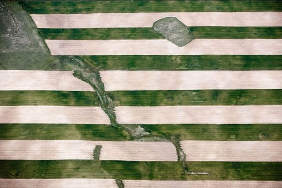 تصاویر هوایی دیدنی از مزارع کشاورزی ,مزارع کشاورزی,تصاویر هوایی,عکس های طبیعت