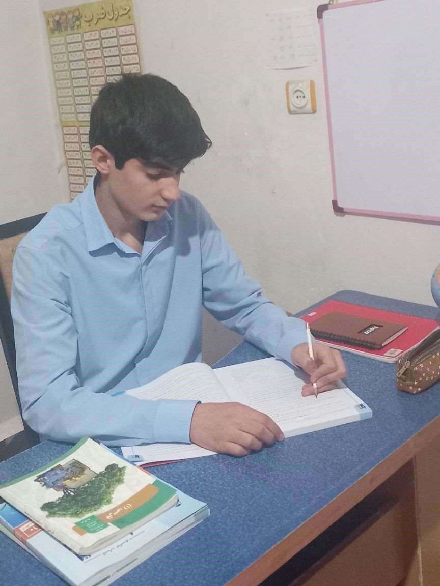 گفت و گو با راستین سگوند، پایه دهم انسانی قهرمان پیشرفت از شوش