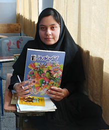 گفت و گو با فاطمهزهرا زرنوشه فراهانی عضوباشگاه پانصدتایی از اراک