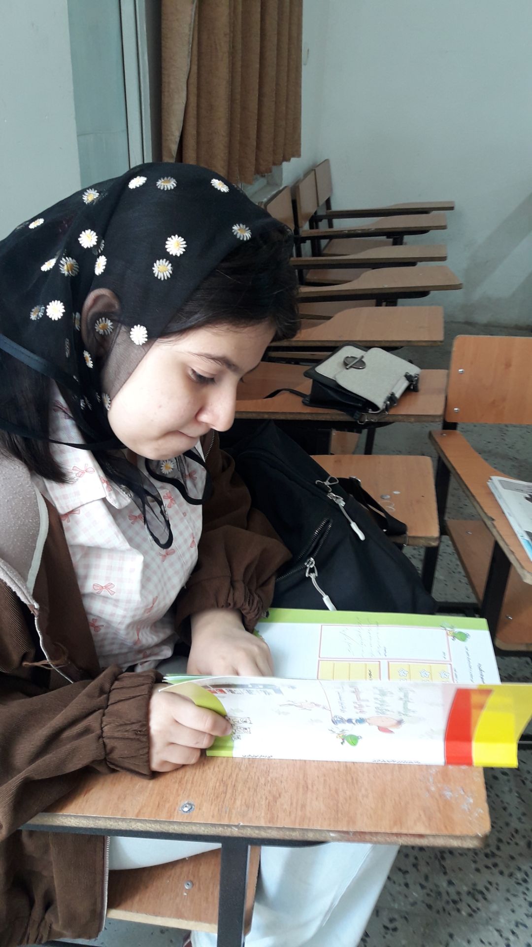 گفت و گو با آوین صارمی قهرمان پیوستگی، ششم دبستان