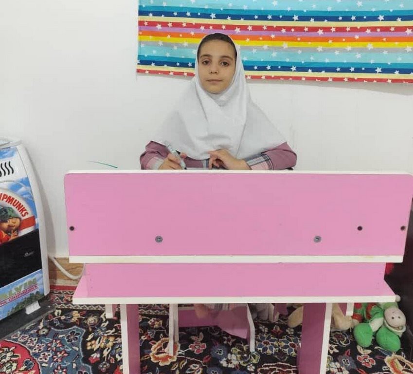 گفتگو با سیده آتنا سنائی فرد کوچکترین عضو کانون لنده