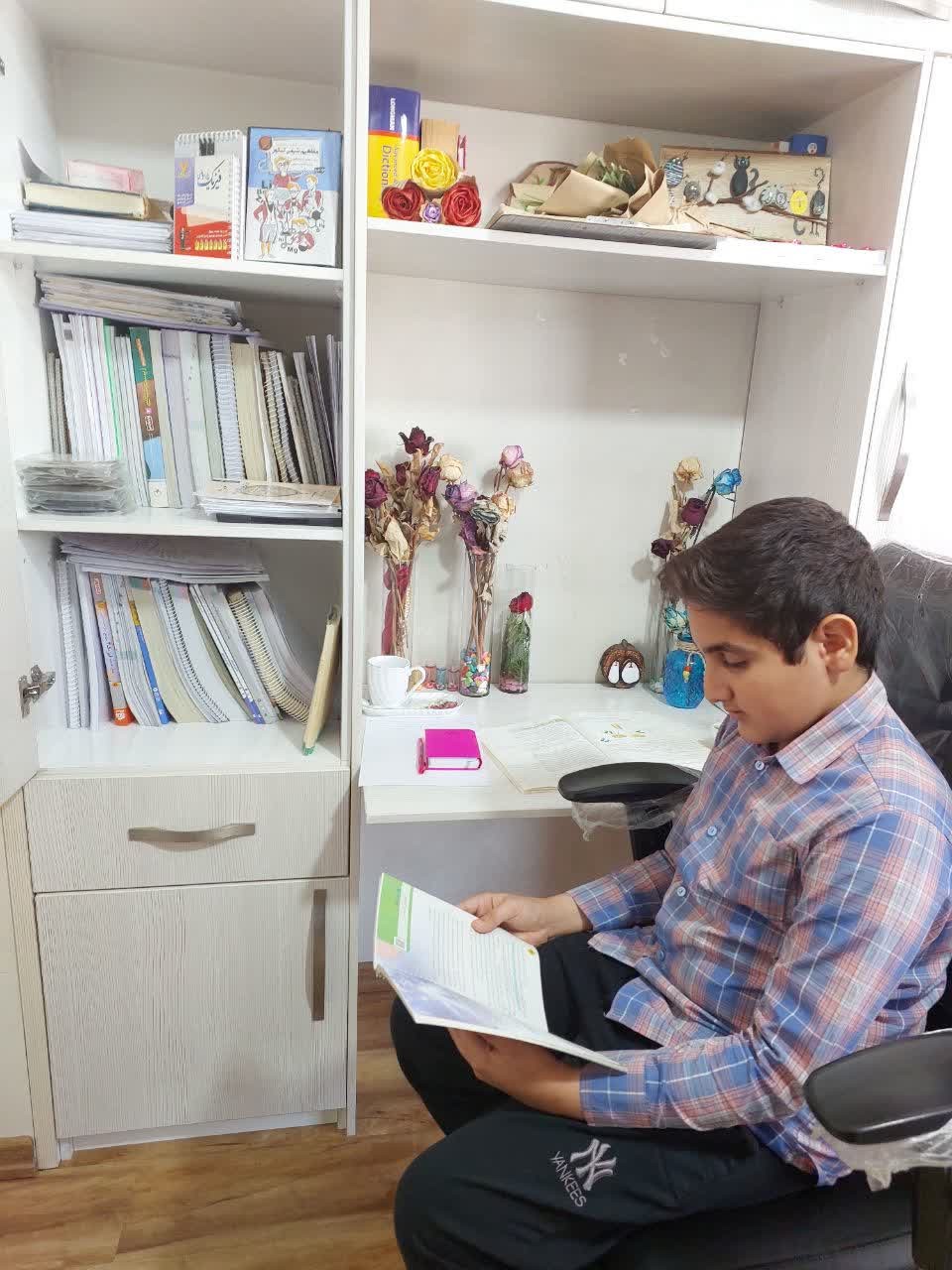 گفت و گو با امیرمحمد مومنی قبولی تیزهوشان از کرج