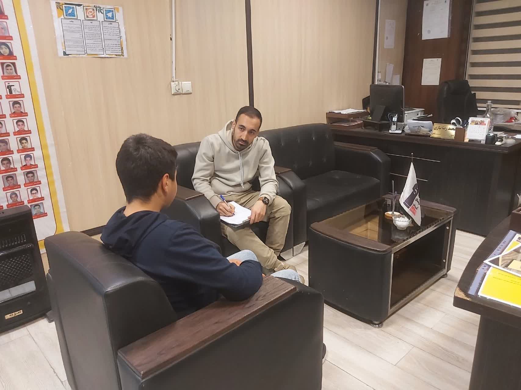 گفت و گو با ماهان بذرافشان قبولی تیزهوشان از کرج