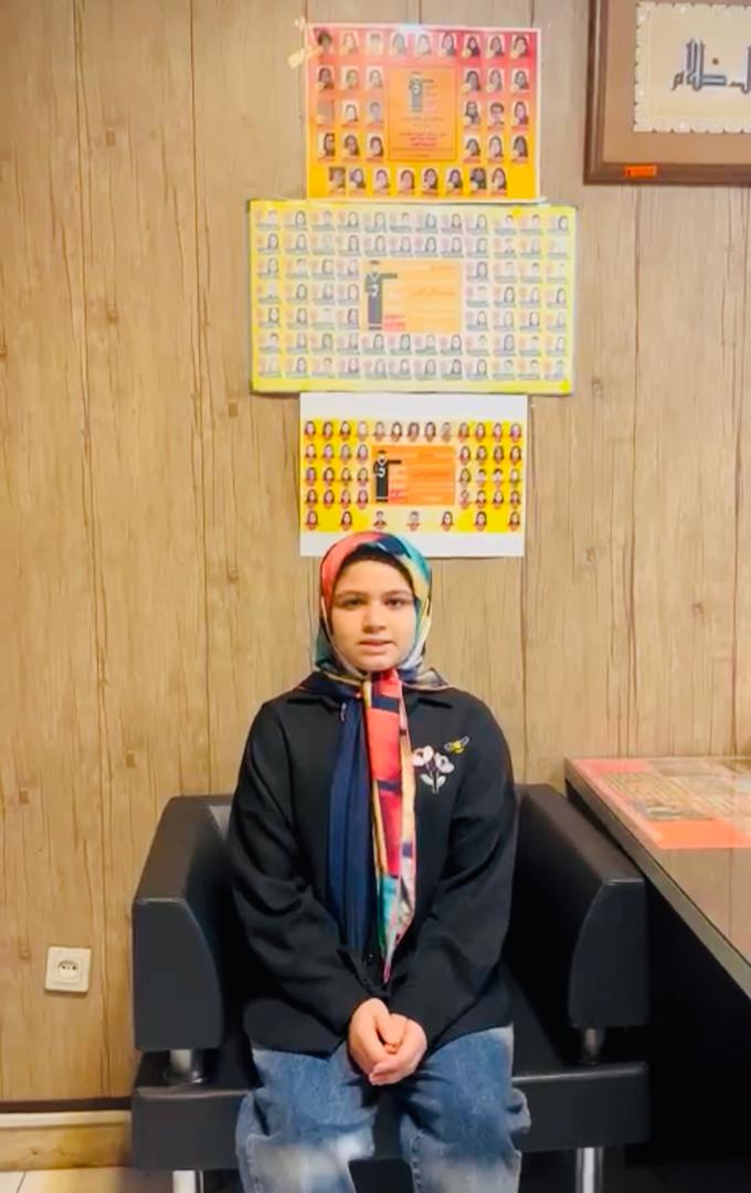 گفت و گو با نازنین زهرا شبانی قهرمان پیوستگی در آزمون‌ها از کرج