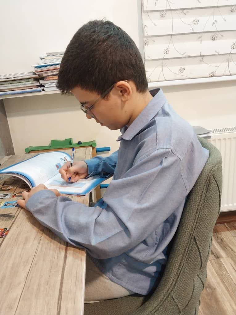 گفت و گو با طاها گل محمدی قبولی تیزهوشان از کرج