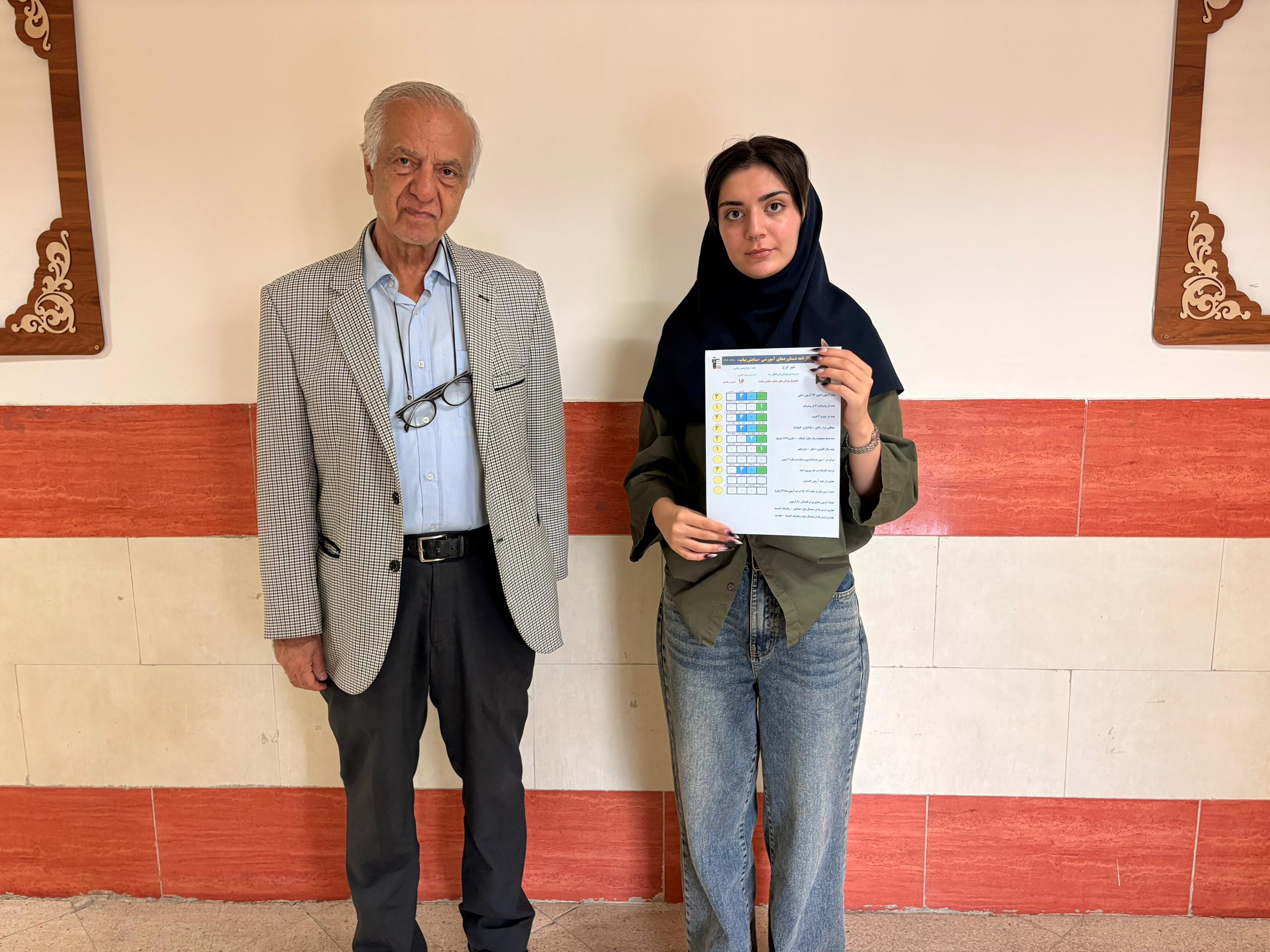 گفت و گو با ستایش بیات مسیر پیشرفت در آزمون‌ها از کرج