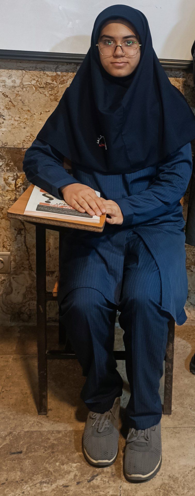 گفت و گو با فاطمه محمد علیخانی،قهرمان پاییز نهم دبستان از ساوه