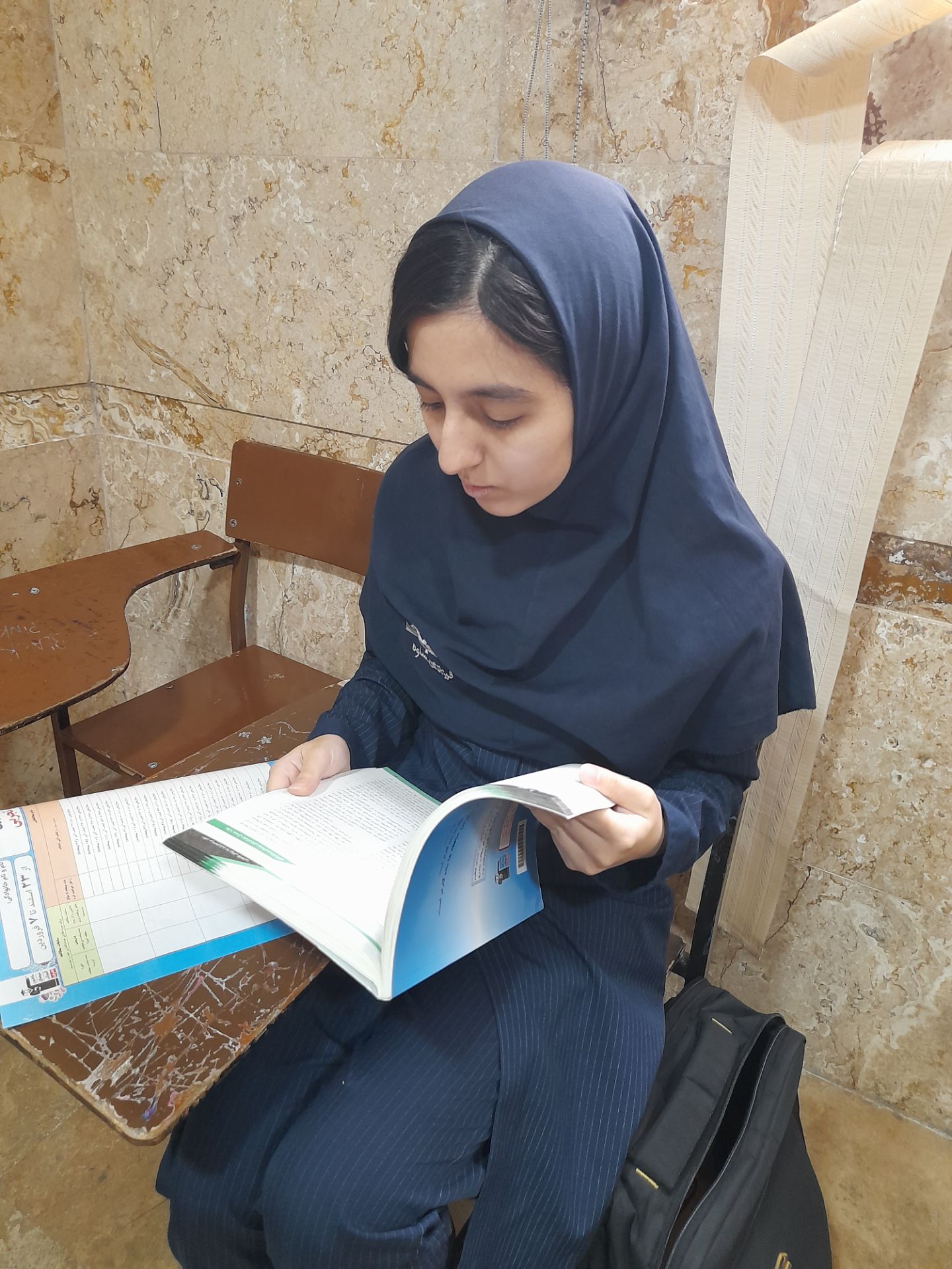 گفت و گو بامحیا نورالهی قهرمان پائیز یازدهم تجربی از ساوه