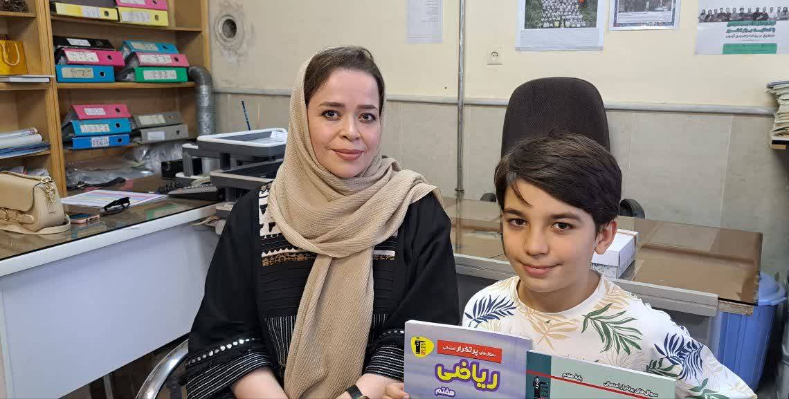 گفت وگو با مهدیار فرید مصاحبه تیزهوشان ششم از میانه