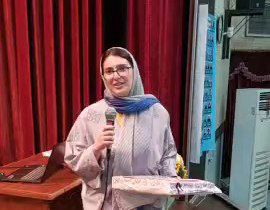 سید نازنین زهرا افتخاری: از عشق به تدریس تا قبولی در دانشگاه فرهن