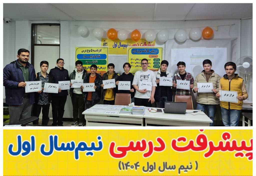 از شروع تدریجی تا تراز 5724؛ مسیر تحصیلی محمد کریمی