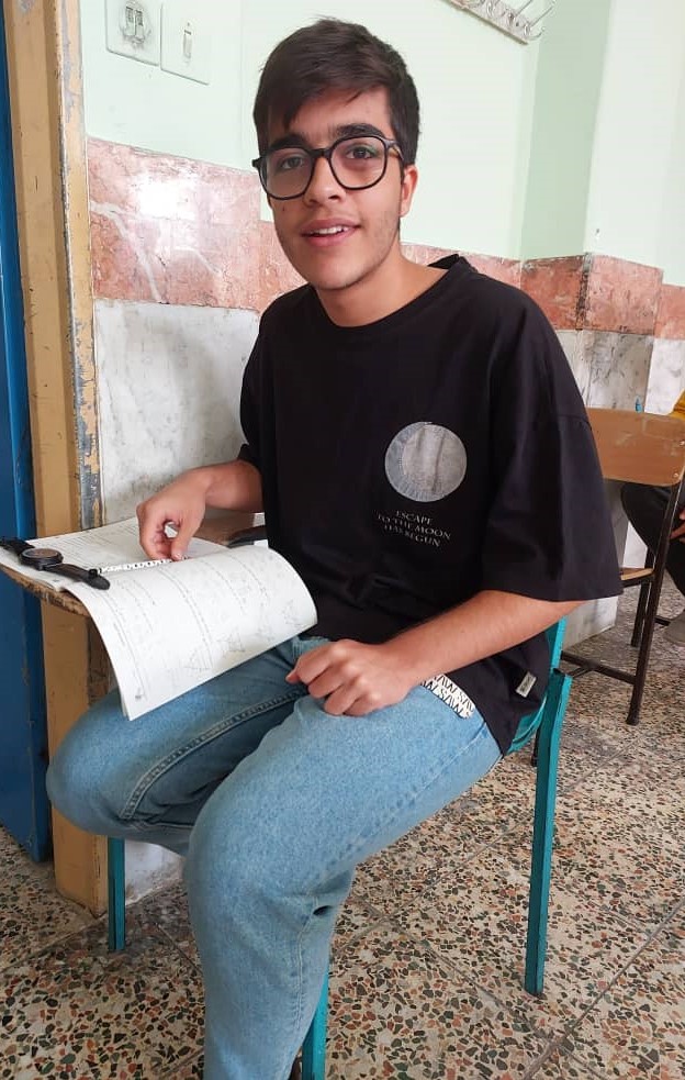 گفتگو با دانش آموز سروش متقی فر قهرمان پاییز 1404