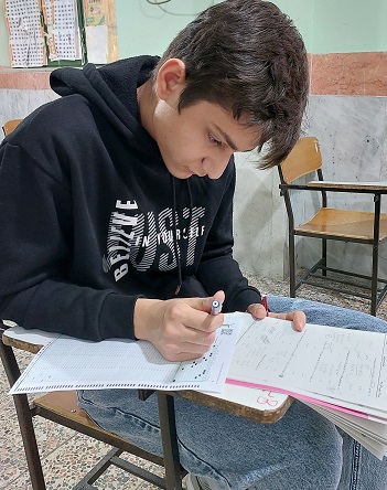 گفتگو با دانش آموز امیرمحمد دای قهرمان پاییز 1404