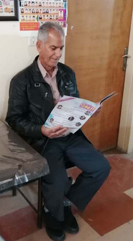 گفت و گو  با  اسماعیل یعقوبی خدمتگزار حوزه آزمون در جهرم