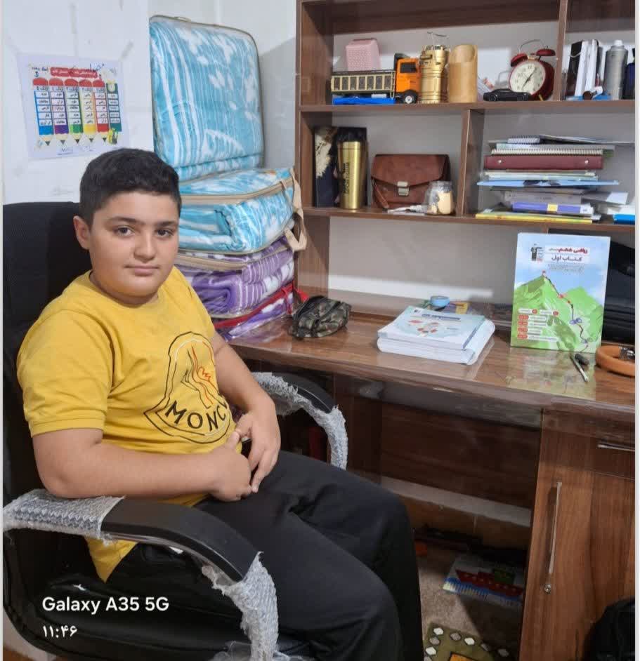 گفتگو با محمد امین عطا فرد قهرمان پیشرفت