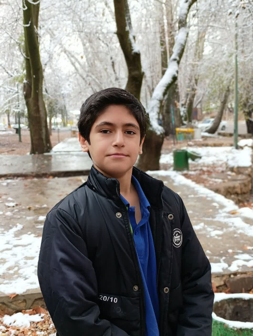 گفتگو با آریا بیات نسب پایه ششم قهرمان پیشرفت