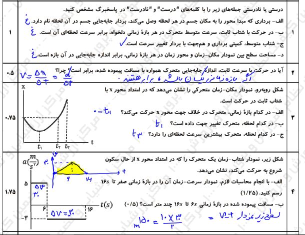 فیلم حل سوالات امتحان نهایی فیزیک3