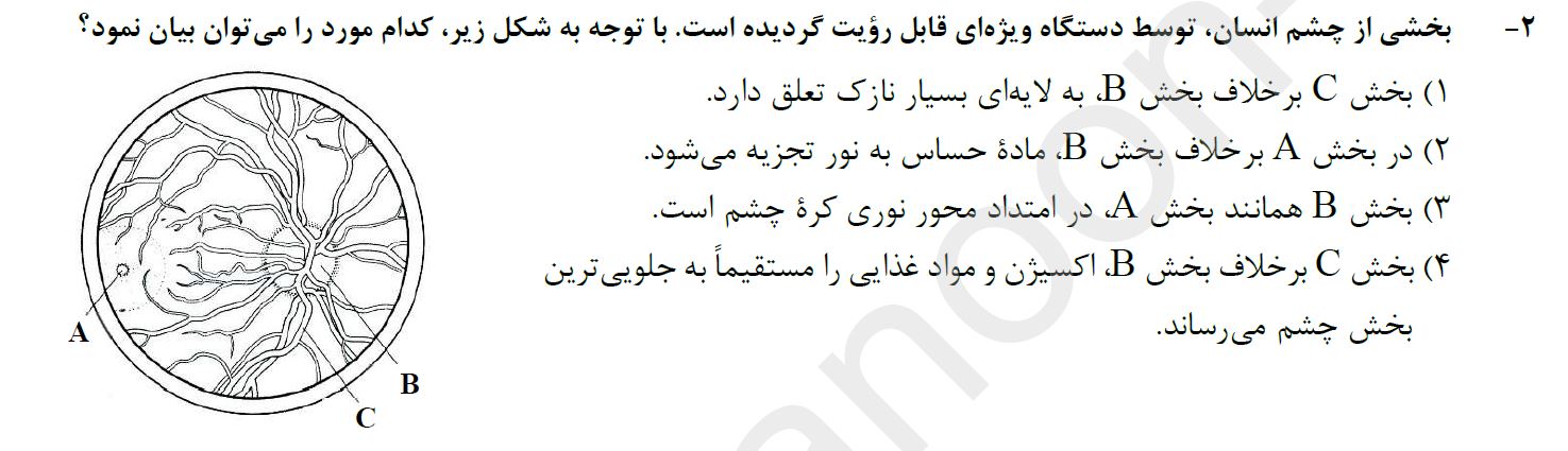تست‌های با تیپ جدید در کنکور تجربی 1405