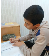 سید امیرعلی اجدادی قهرمان پیوستگی سال هفتم