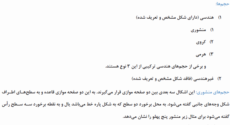 شمارنده‌ها و اعداد اول؛ سطح و حجم-ریاضی هفتم-کیارش صانعی