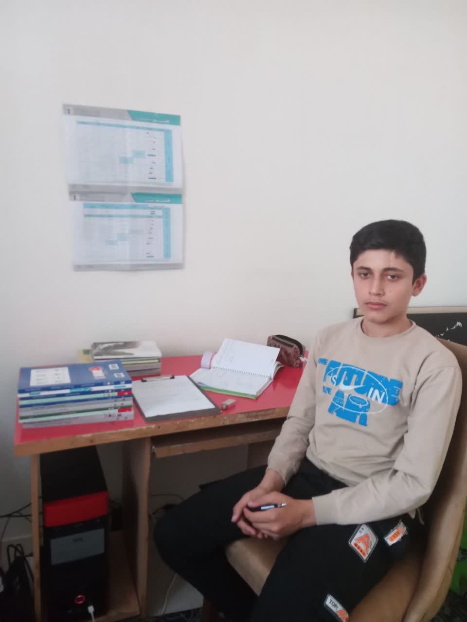 گفت و گو با امیرمهدی محمدپور: قهرمان پیوستگی پایه هشتم