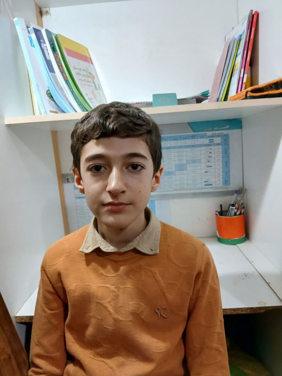 گفت و گو با مهدی جعفر زاده از قهرمانان پیشرفت پایه هشتم