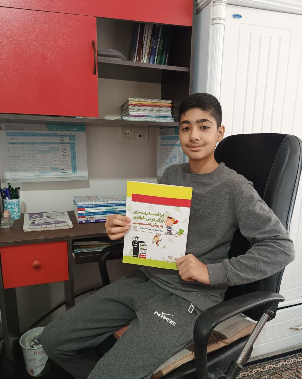 گفت و گو با ماهان مختاری قهرمان پیوستگی پایه هشتم