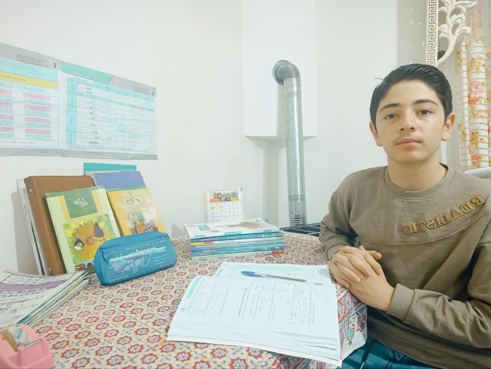 گفت و گو با محمدرضا بهرامی از قهرمانان پیوستگی پایه هشتم