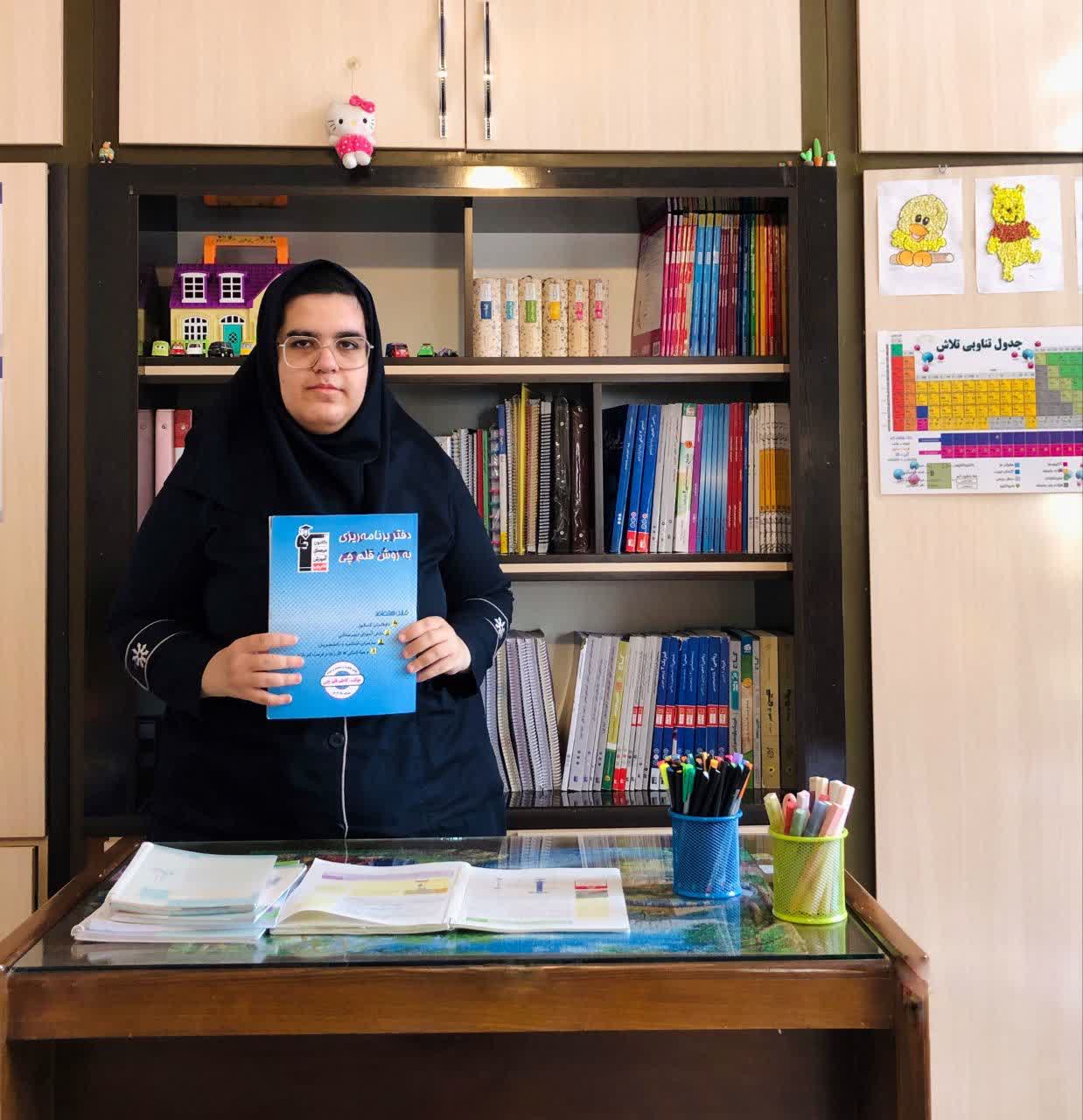 گفت و گو با سانیا ولی نژاد قناتی قهرمان پیوستگی دوازدهم تجربی