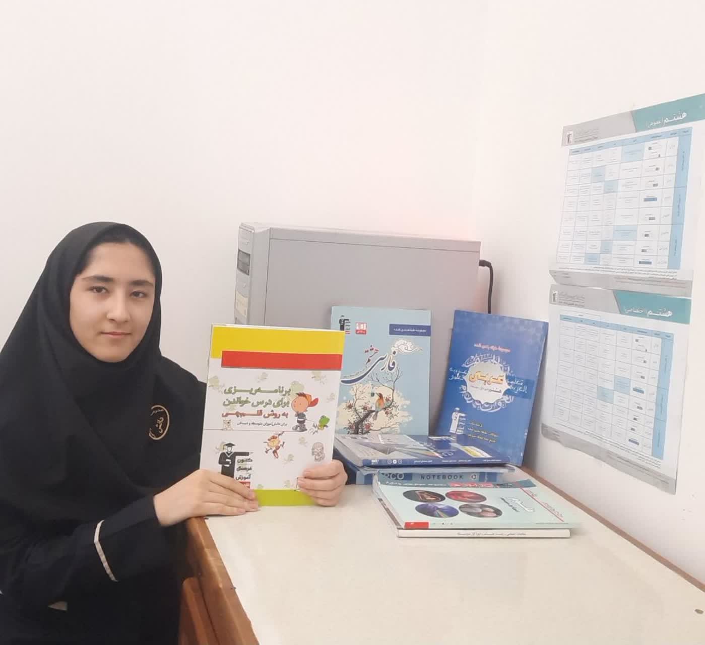 گفت و گو با مهزاد جعفرنژاد؛ قهرمان پیشرفت پایه هشتم