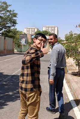 گفتگو با قبولی تیزهوشان  ارسان برزگر مقطع هفتم از تبریز