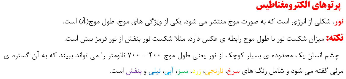 صفحه‌ء 20 تا 27 - شیمی دهم - خلاصه نکات- نوید آرمات