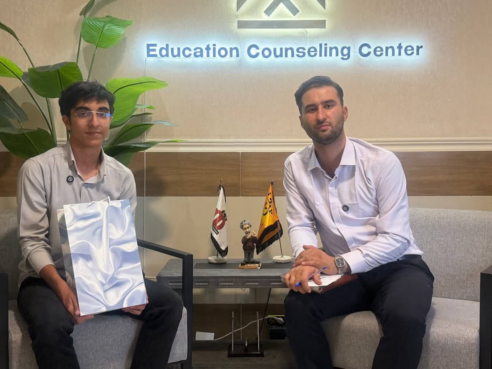 گفتگو با آراد روحی قبولی تیزهوشان پایه نهم به دهم