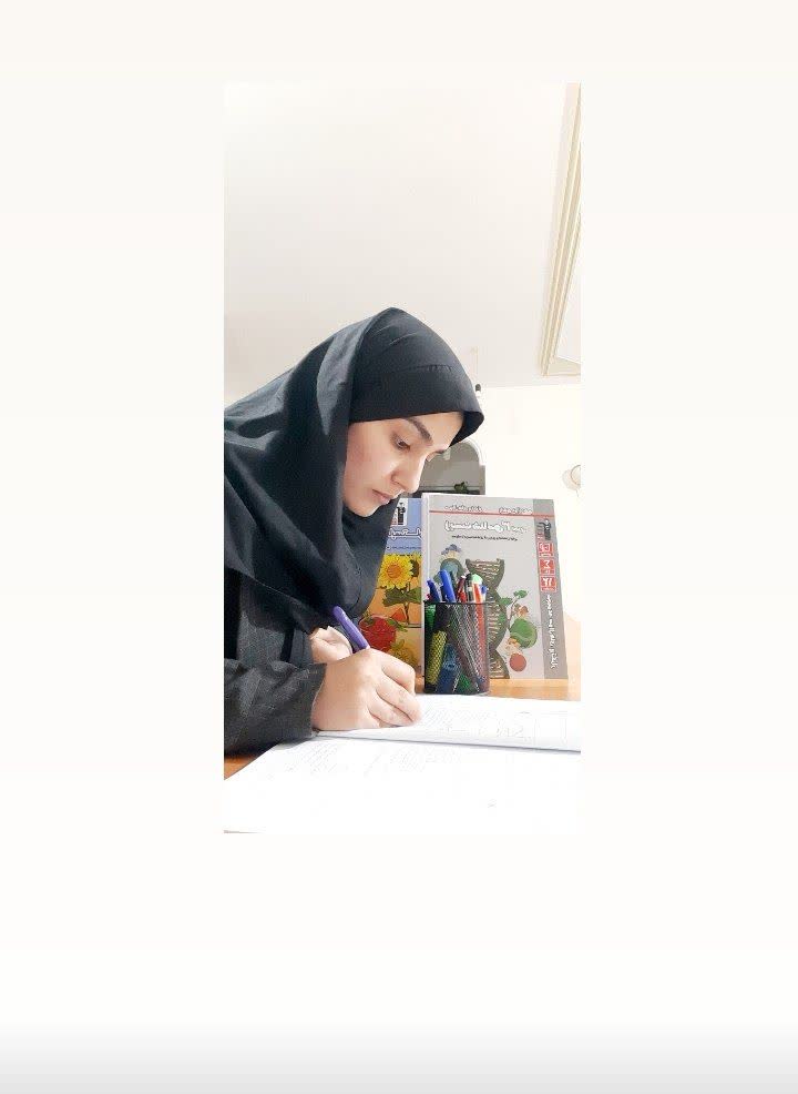 گفت و گو صمیمانه سارا پارساپور دوازدهم تجربی از خلخال/کوثر