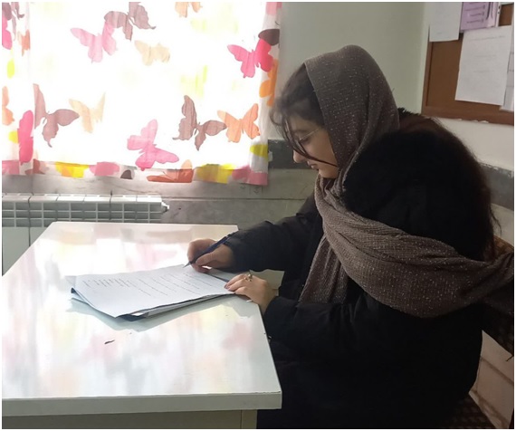 گفت و گو صمیمانه آیدا معصومی دوازدهم تجربی از خلخال