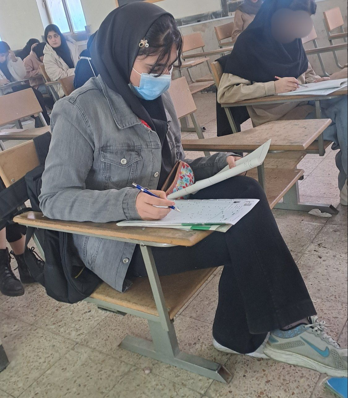 گفت و گو با سوگند درزی قهرمان پاییز پایه دوازدهم انسانی