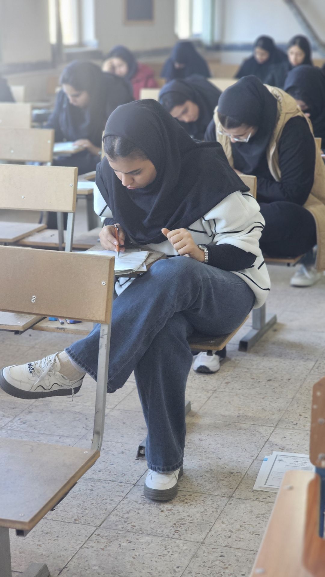 گفت و گو با هانیه سادات باقری قهرمان پاییز دوازدهم تجربی