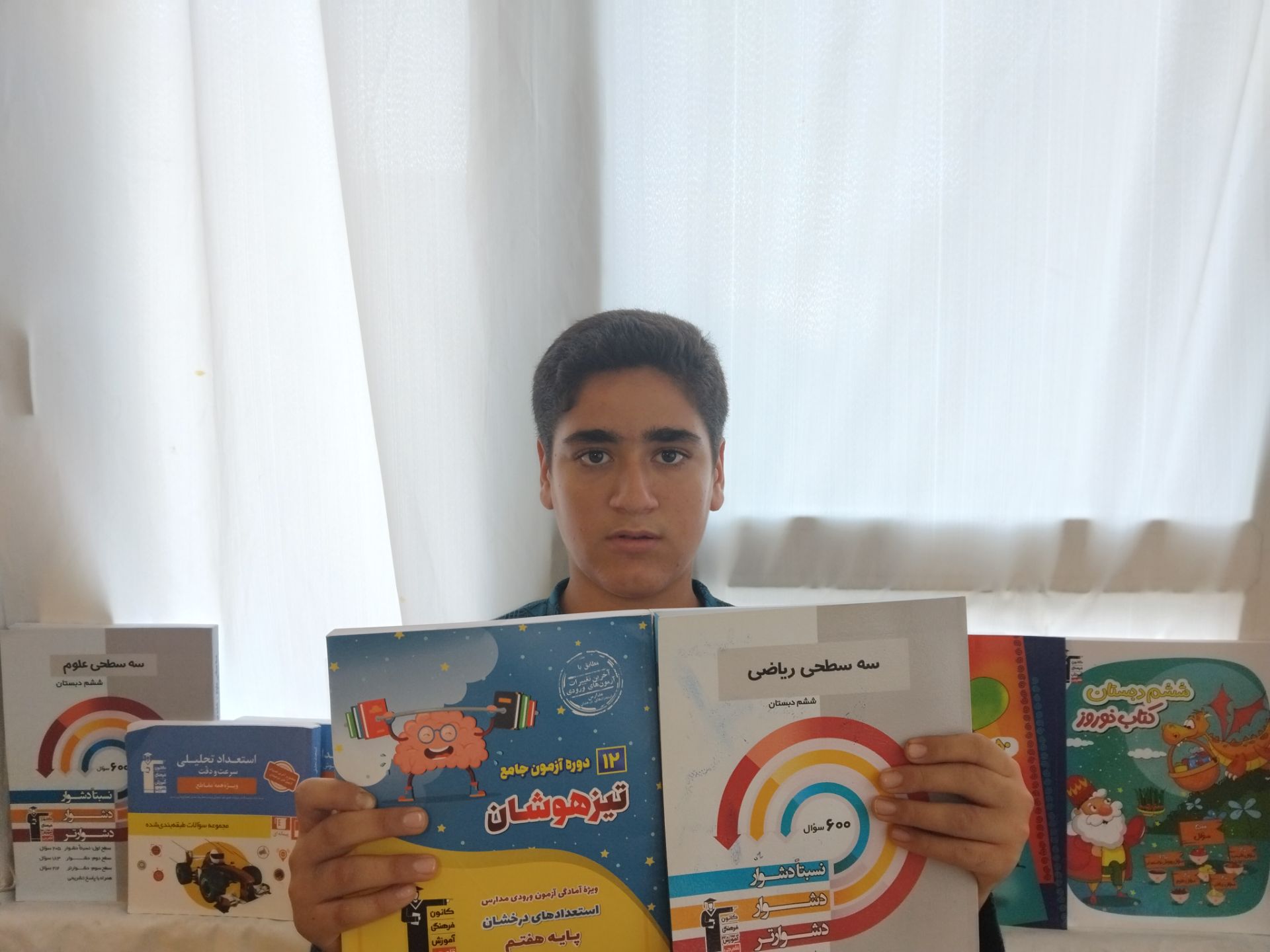 گفت‌وگو با سامیار حسنخانی؛ قبولی تیزهوشان از اردبیل